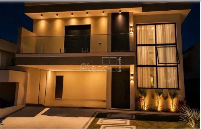 Sobrado à venda em Valinhos, Roncáglia, com 3 suítes, com 260 m², Condomínio Mont Alcino