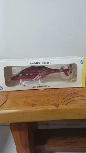 Helicóptero Bell 429 escala 1:43 Air Zermatt