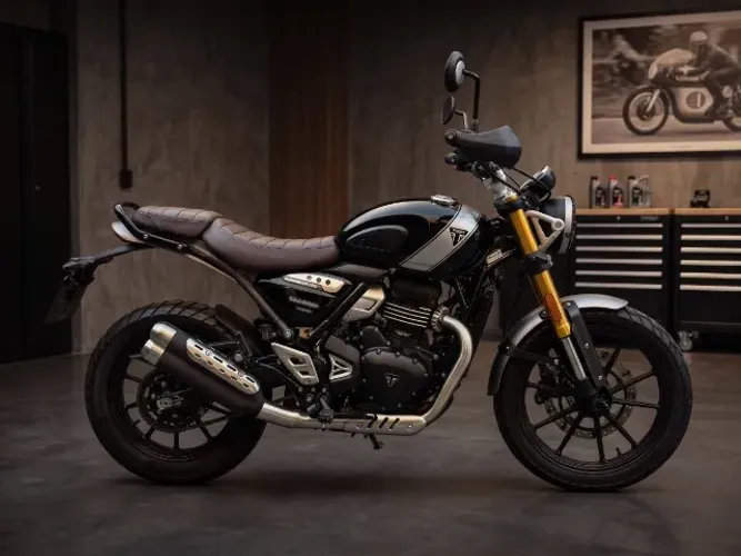 Triumph Scrambler 400X 2025 Impecável 4.500 km