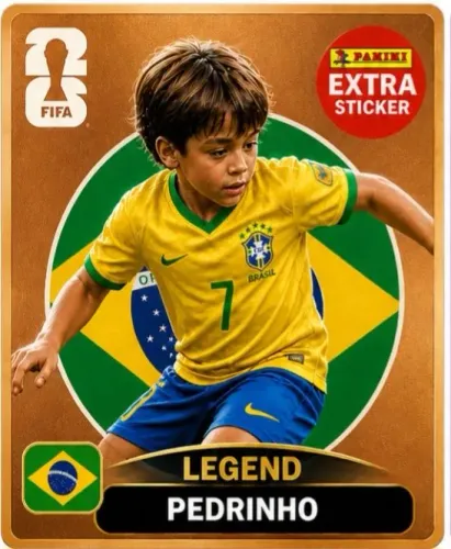 FIGURINHAS DA COPA PERSONALIZADAS 