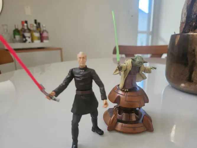 Star Wars: Conde Dooku e Mestre Yoda