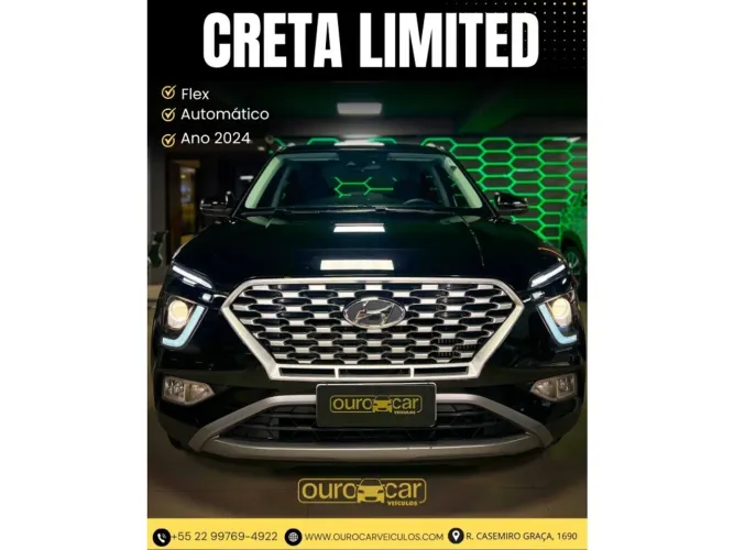 Hyundai Creta Limited 1.0 TB 12V Flex AUT 2024