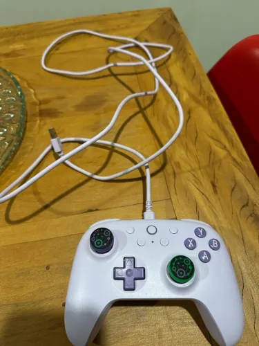 Controle 8BitDo Ultimate 2C Wired Roxo - PC / Android - Hall Effect
