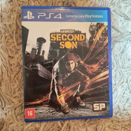 Second son ps4 jogo play 4 ótimo estado envio olxpay