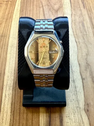 Relógio Orient Textura Listra - 1970