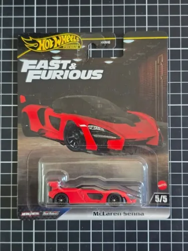 McLAREN Senna - Hot Wheels Premium Temático Velozes e Furiosos