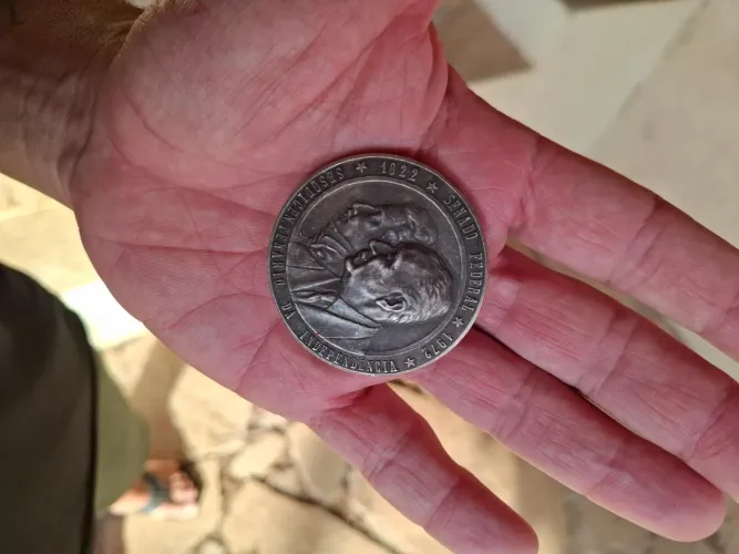 Medalha Prata 900 Senado Federal 1972