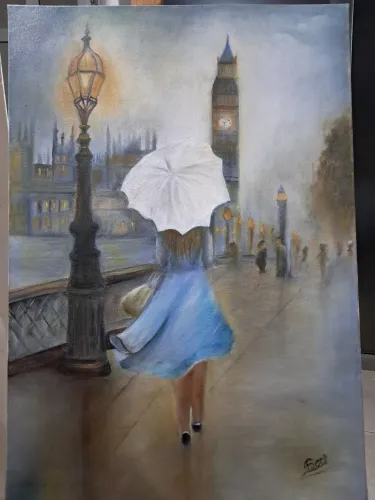 Pintura a oleo DECOR