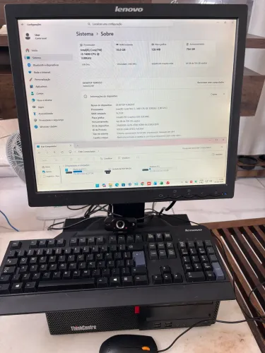 Computador I5 - 7400 16GB de RAM SSD 256GB HD 500GB