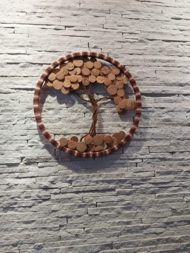 Guirlanda de árvore de rolha