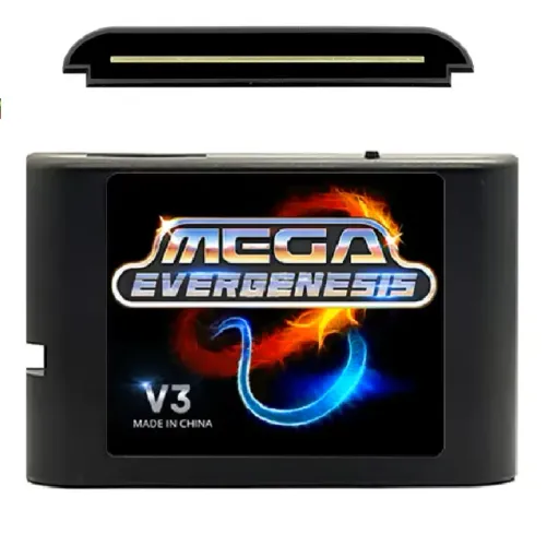 Everdrive Mega Drive V3 Pro - 3000 Jogos Clássicos SEGA Genesis / Master System