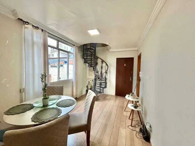 Cobertura à venda, 4 quartos, 1 suíte, 1 vaga, Jardim América - Belo Horizonte/MG