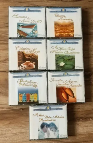 lote box de CDs