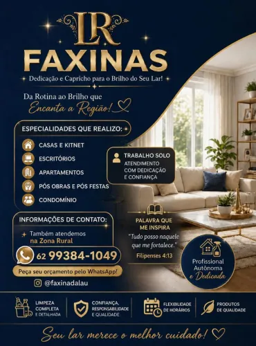 Faxinas em geral
