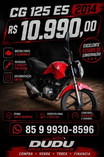 HONDA CG 125 ES 2014