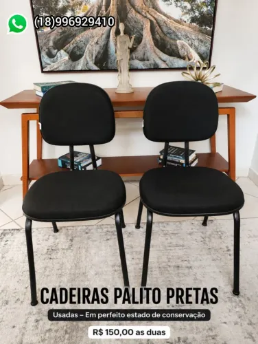 2 Cadeiras Palito