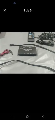 Receptor para TV digital para carro