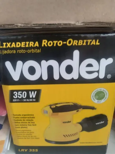 LIXADEIRA ELÉTRICA ROTO-ORBITAL VONDER