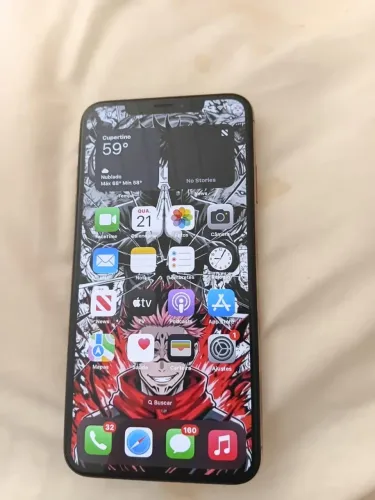 IPHONE XS MAX 516 gigas novo sem marcas de uso