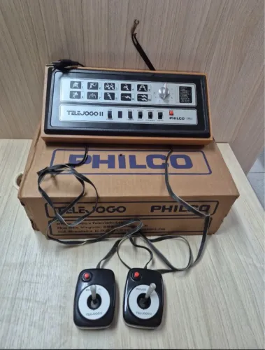 Video Game Telejogo II, um Clássico de primeira geração fabricado no Brasil pela Philco