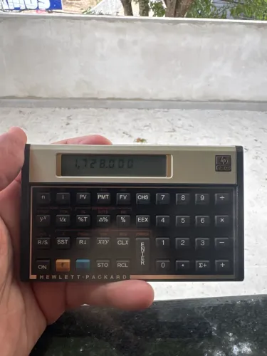 Calculadora HP 12C NOVISSIMA
