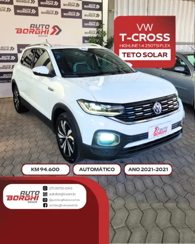 Volkswagen T-Cross Highline 1.4 TSI Flex 16V 5P AUT 2021