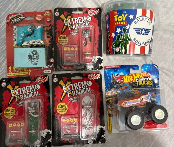 6 Brinquedos Lacrados
