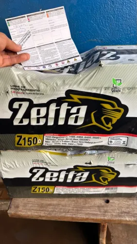02 baterias Zetta 150amp