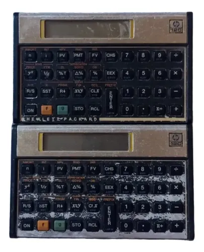 2 Calculadoras Hp 12c - Financeira Funcionando # (Usado)