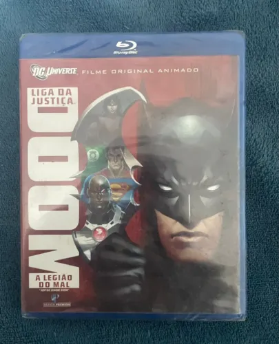 Blu-ray Liga Da Justiça: A Legião Do Mal Justice League: Doom