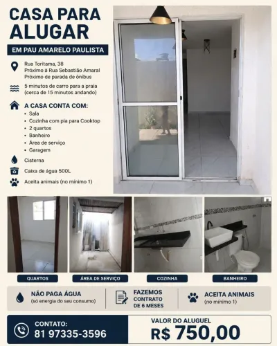Casa para alugar