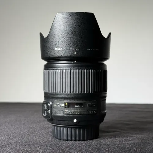 Lente Nikon 35mm 1.8 AF-S ED G