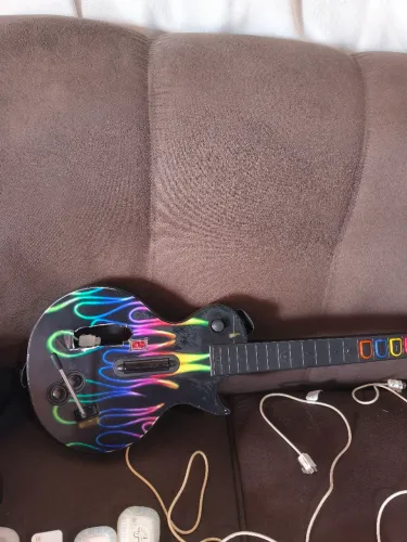 Guitarra Nintendo Wii + Guitar Hero 3