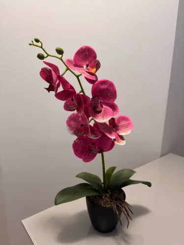 Flor artificial orquídea
