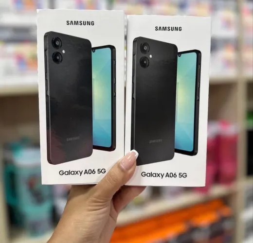 Samsung A06 128+04 Celular Mais barato 5G Lacrado Entregamos 