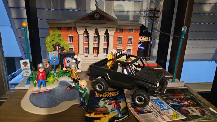 Playmobil lote de volta para o futuro