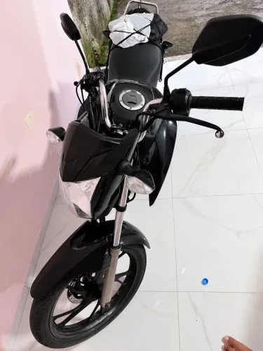 Moto Fan 160 Flex Cinza 2019