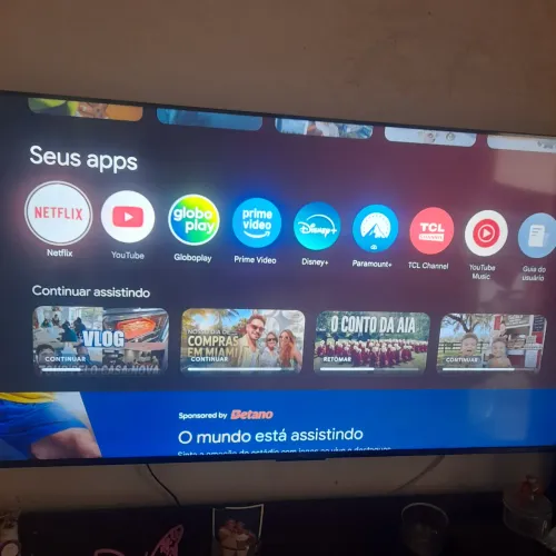 Tv 55 polegadas 4k Tcl