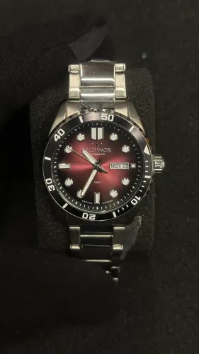 Technos Masculino Automático Acqua Prata 8205PA/1R