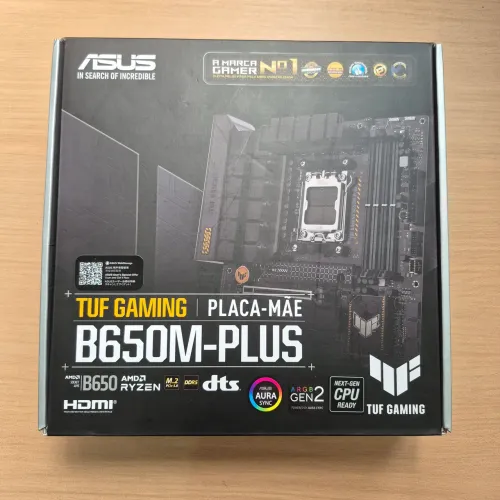 Placa-Mãe ASUS TUF Gaming B650M-Plus ? NOVA