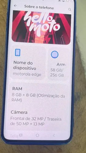 vendo celular Edge 40 neon