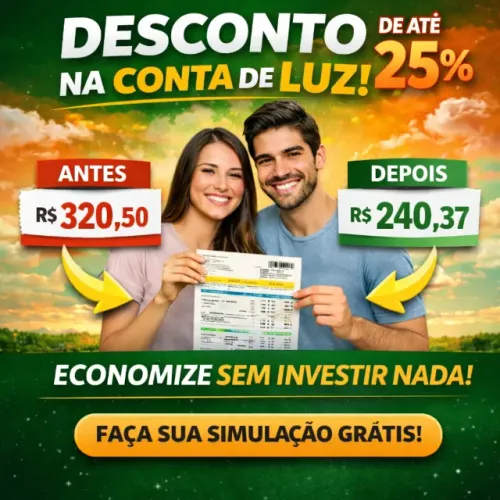 Reduza sua conta de luz em até 25% SEM instalar energia solar