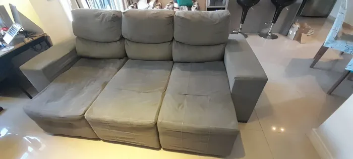 Sofá retratil 3 lugares