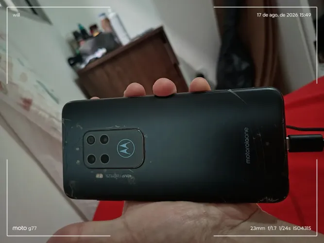 Vendo Motorola on zoom