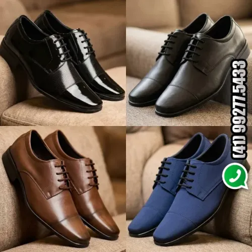 Sapato Masculino - Melhor Preço de Curitiba - Só R$ 79,00!