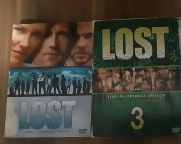 Dvd Box Lost 1 OU 3 Temporada
