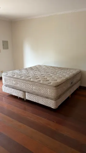 Cama Box King Size Ortobom + Colchão Super Double Pillow Top