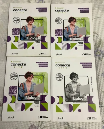 Box Biologia Conecte Live - Volume Único (BNCC) - Perfeito Estado