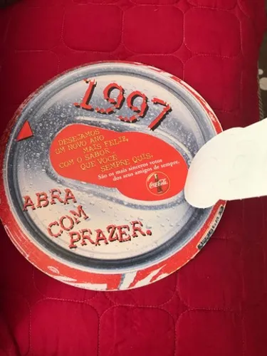 Coca-Cola - p/colecionadores - Cartão Antigo Coca-Cola 1997