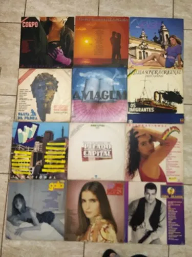 Lote 12 Lp de novela 